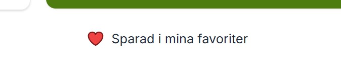 Bild på knapp för att spara produkt som favorit