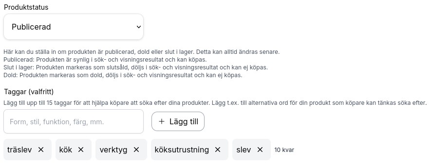 Skapandet av ny produkt