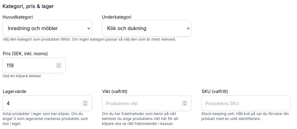 Skapandet av ny produkt