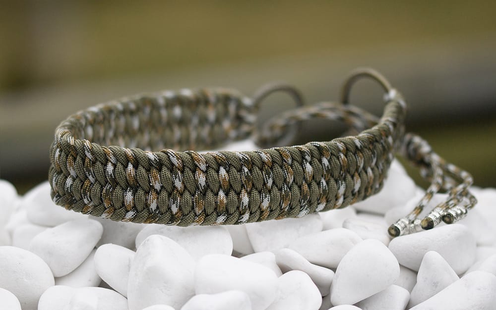 Halsband 48 cm i Khaki & Front Range Camo