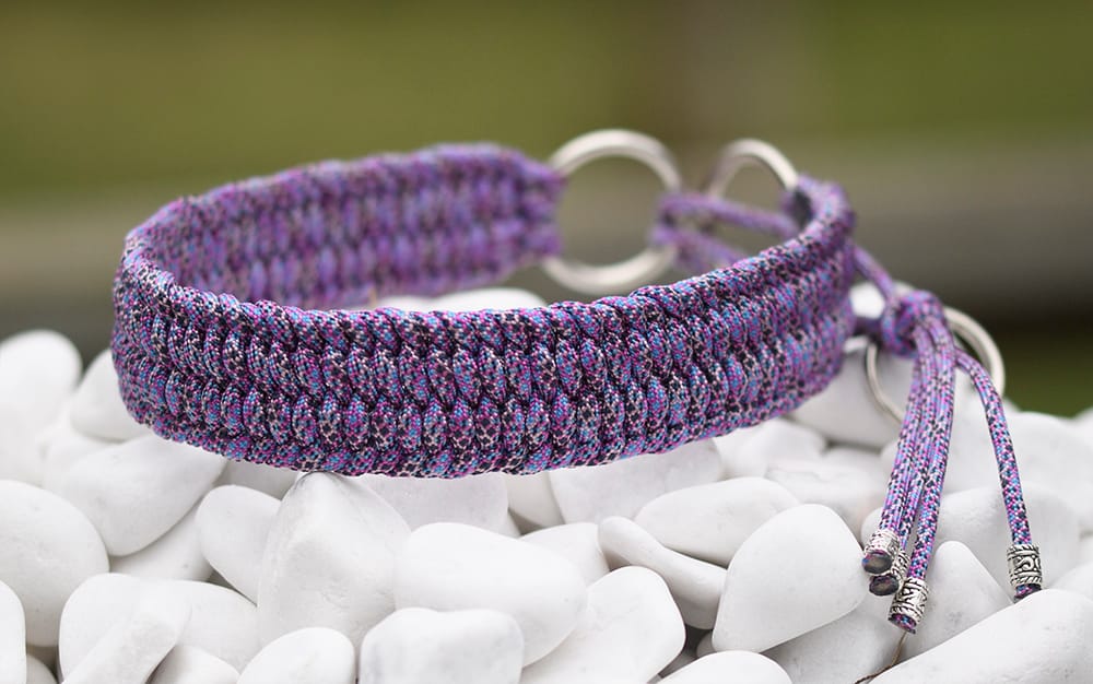 Halsband 47 cm i Allium Flower