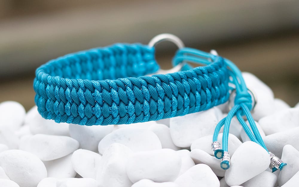 Halsband 41 cm i Cerulean Blue & Ocean Glance