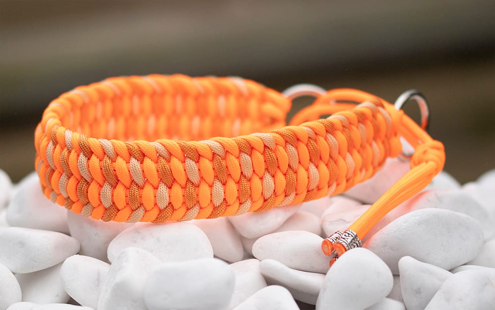 Halsband 39 cm i Goldfish Orange, Pastel Orange & Pastel Peach