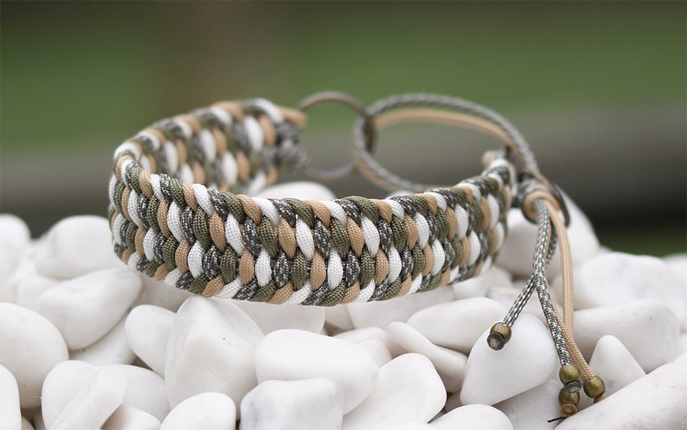 Halsband 37 cm i Acu Digital Camo, White, Sand Tan & Khaki