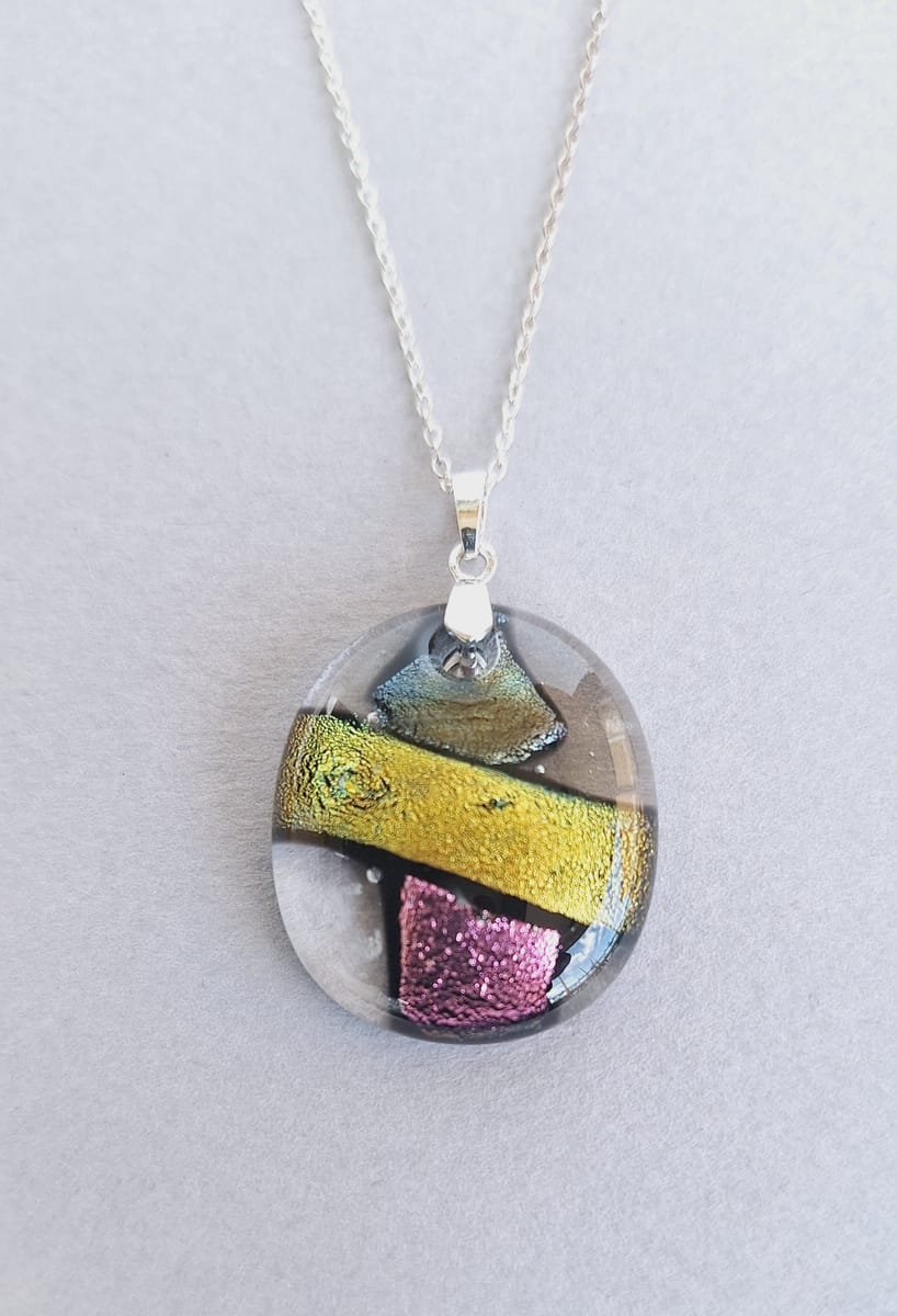 Dichroic Glas Smycke Hängen