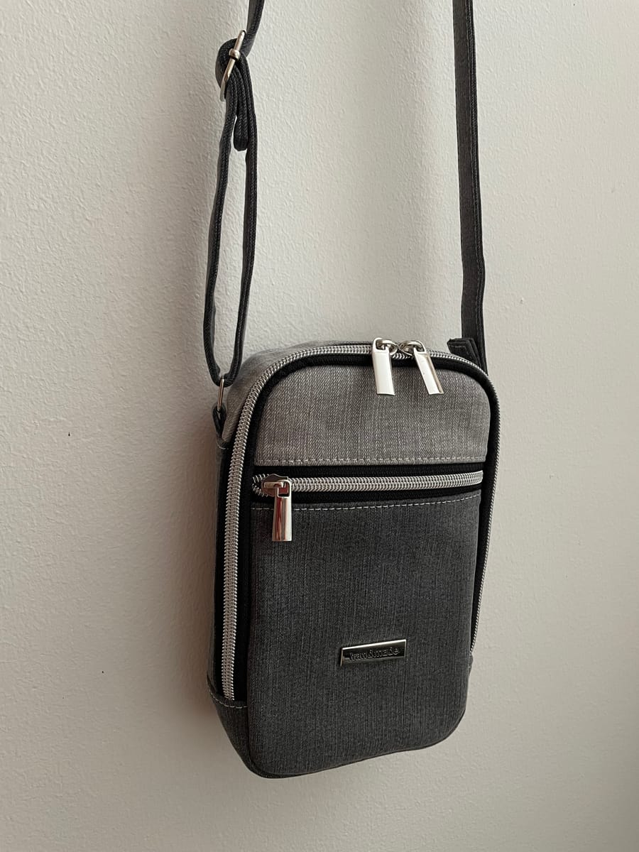 NY: Irene cross body, grå