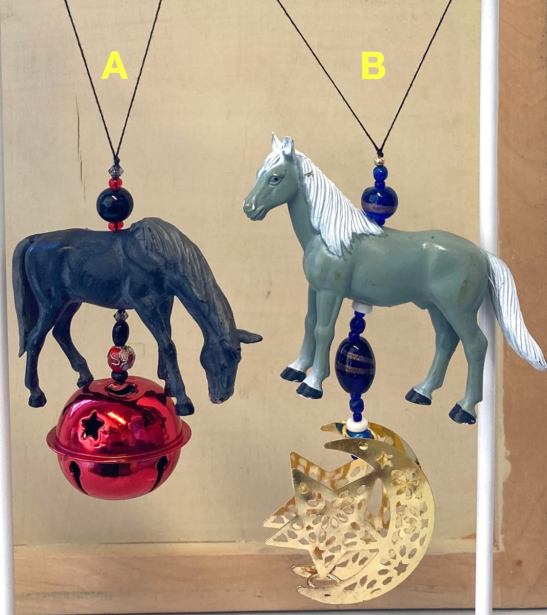 Pynt / dekoration för julgran / ramadan – häst