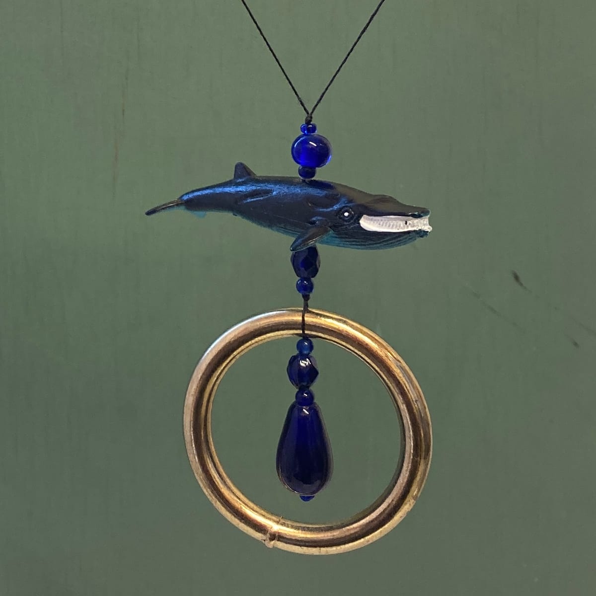 Pynt / julgransdekoration – valar / delfin / sillval / knölval