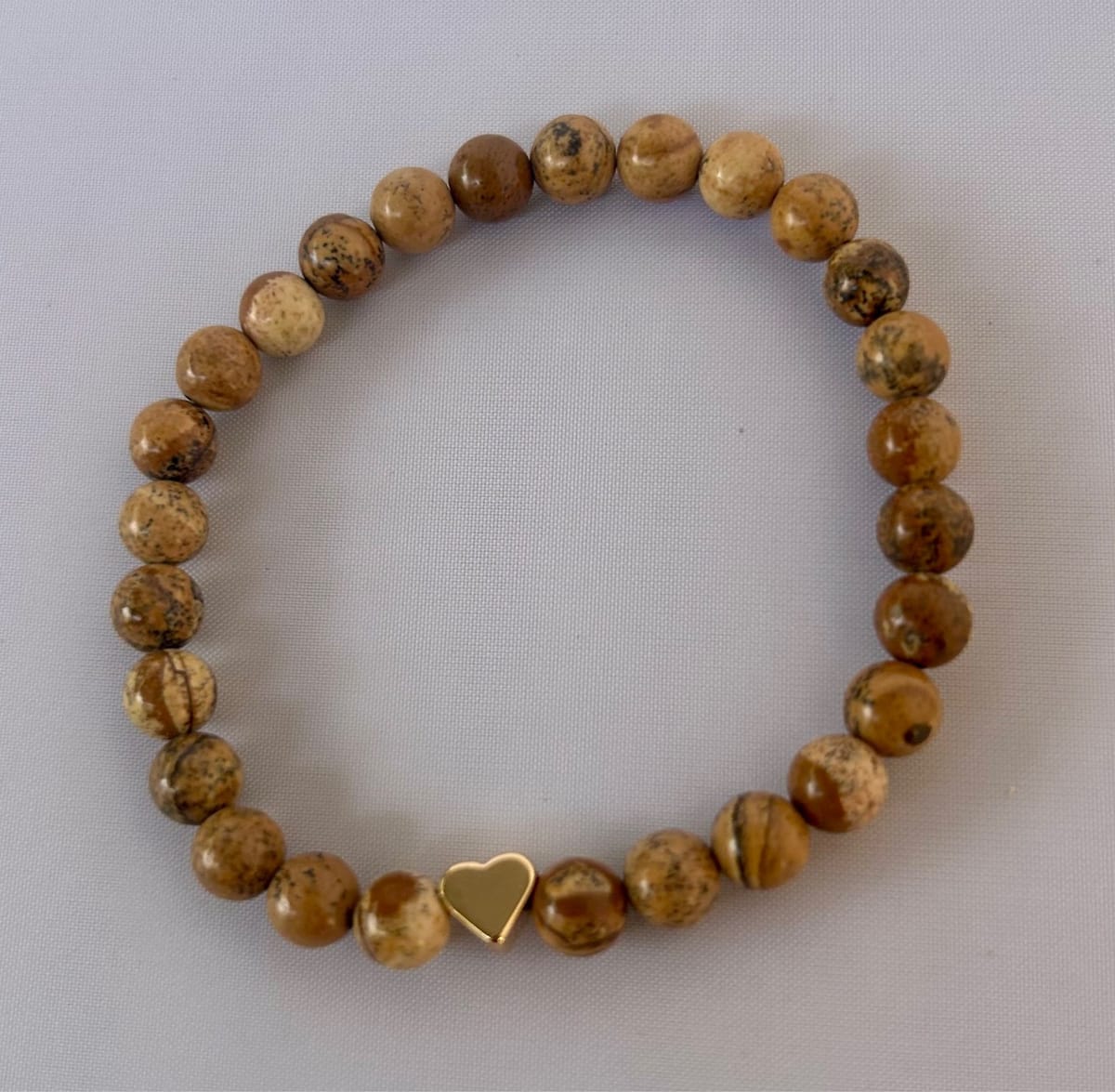 Armband med bruna jaspis