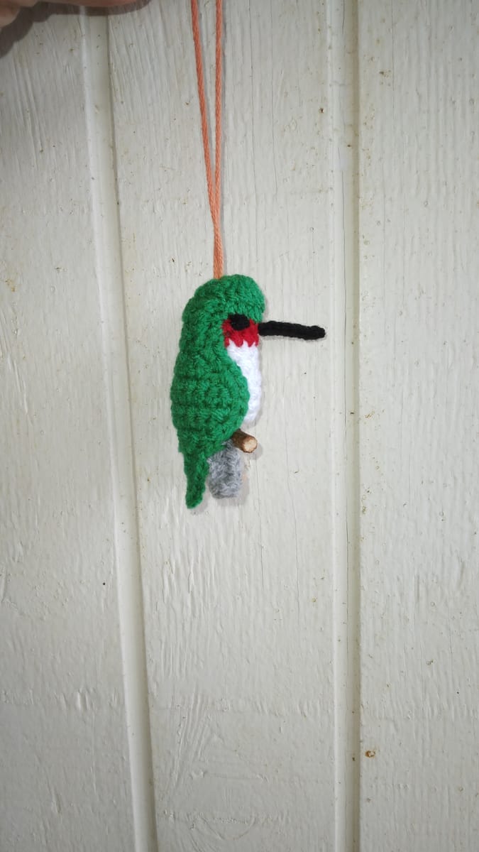 Amigurumi Kolibri ~10cm