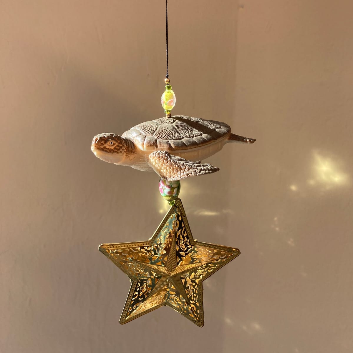 Pynt / julgransdekoration  – sköldpadda