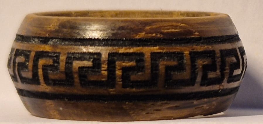 Ring 3 Ek med lasergravyr