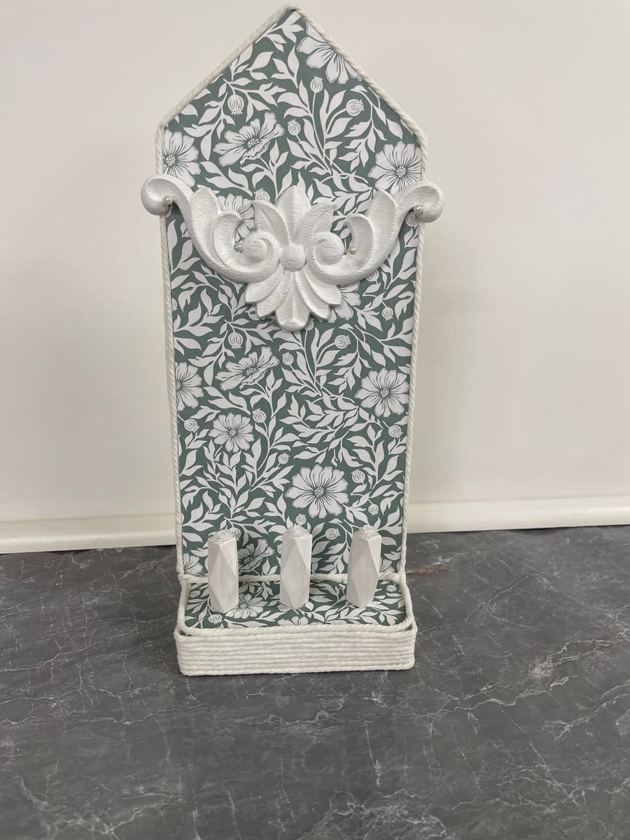 Smyckeshållare romantisk grönblå