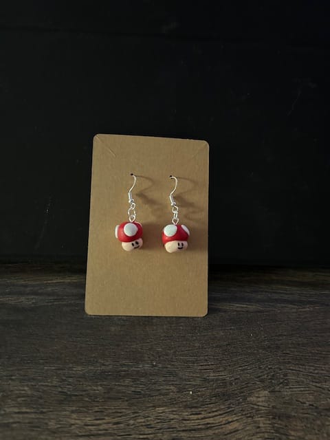 Örhängen - Svampar