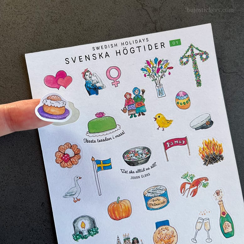 Stickers – Svenska högtider