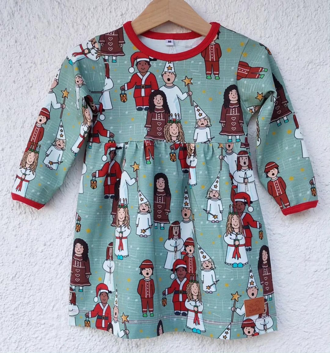 Klänning luciatåg 86