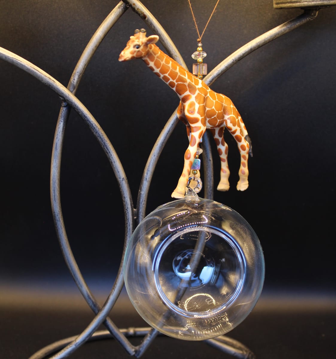 Pynt / julgransdekoration  – giraff