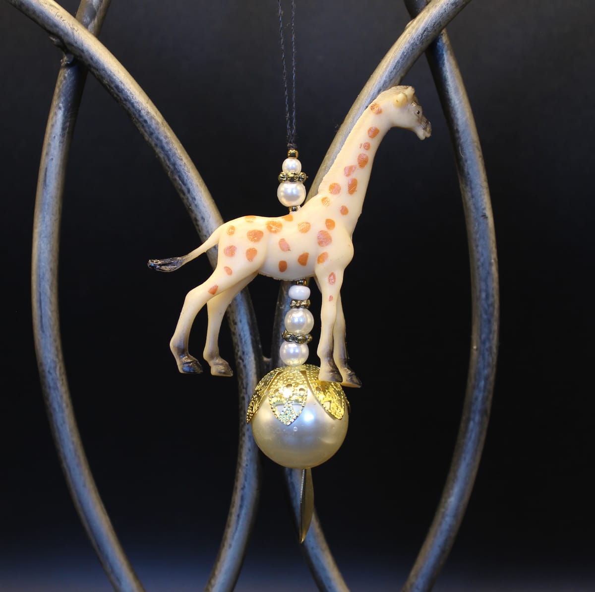 Pynt / julgransdekoration  – giraff