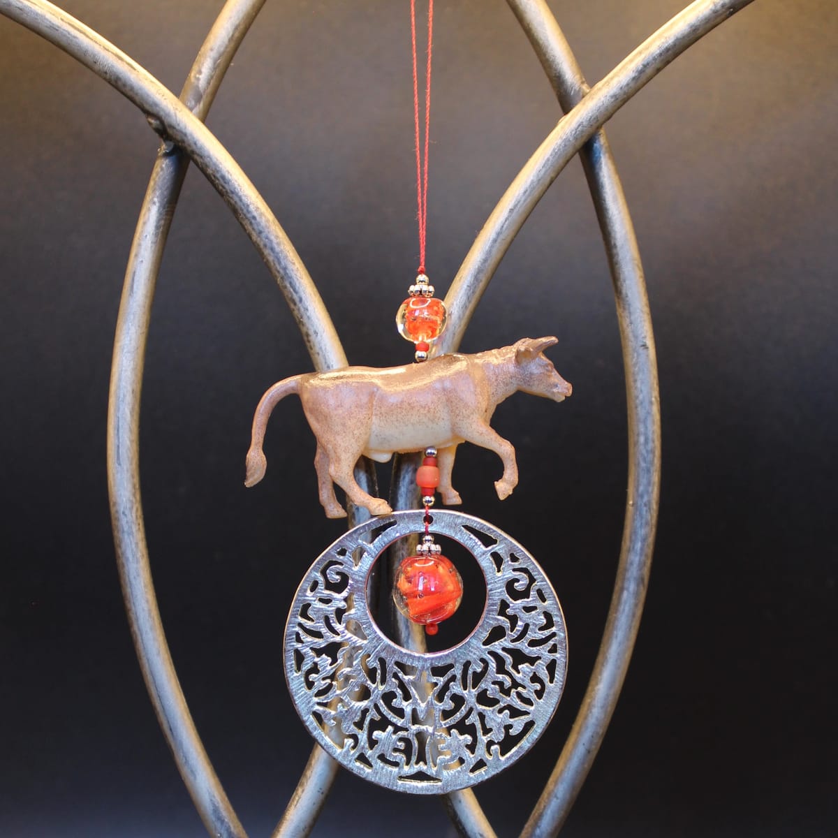 Pynt / julgranshänge – tjur