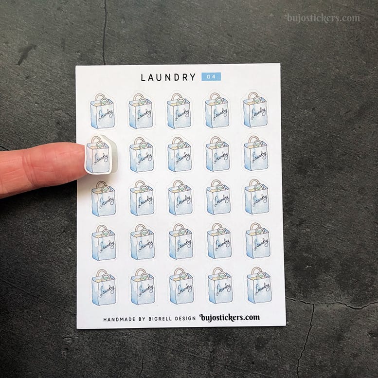 Stickers – Laudrybag tvätt