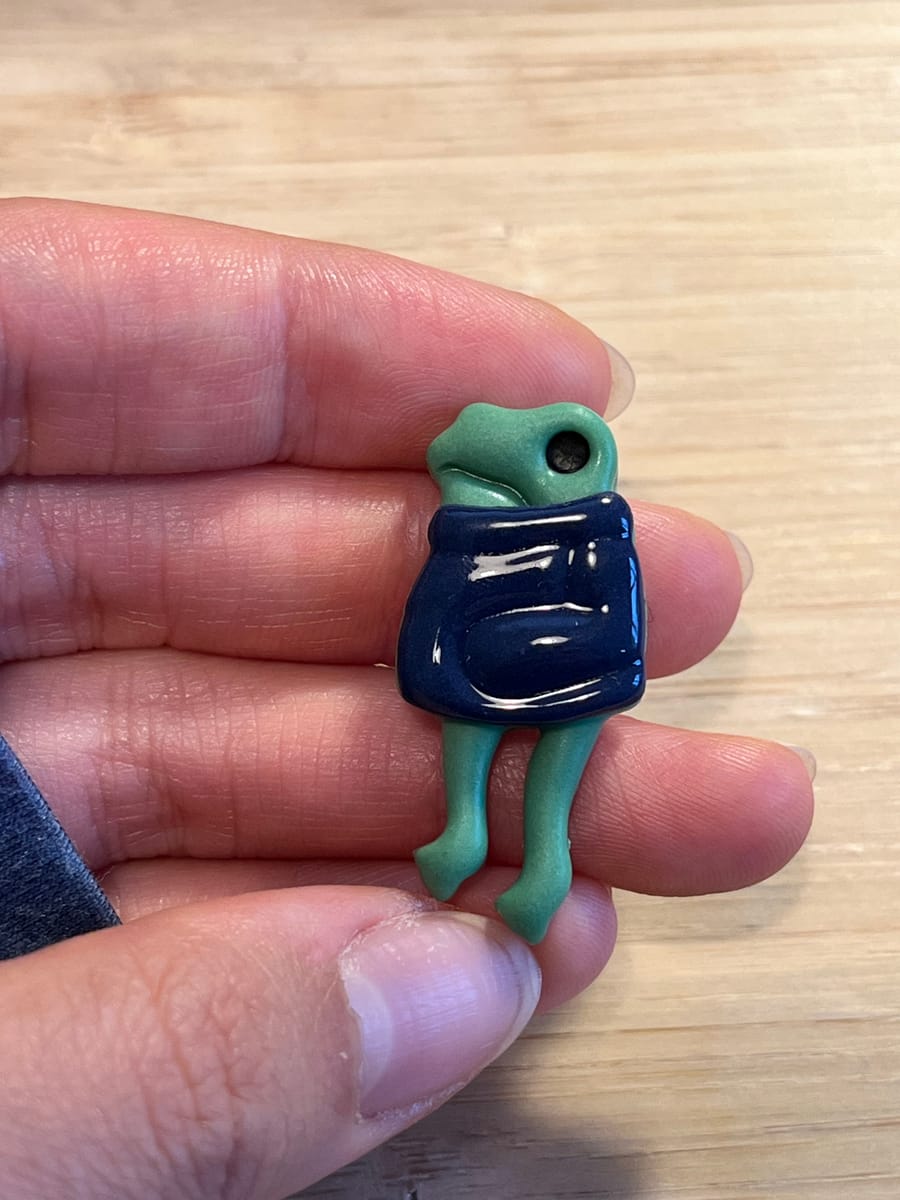 🐸 Unik Grod-Magnet 🐸