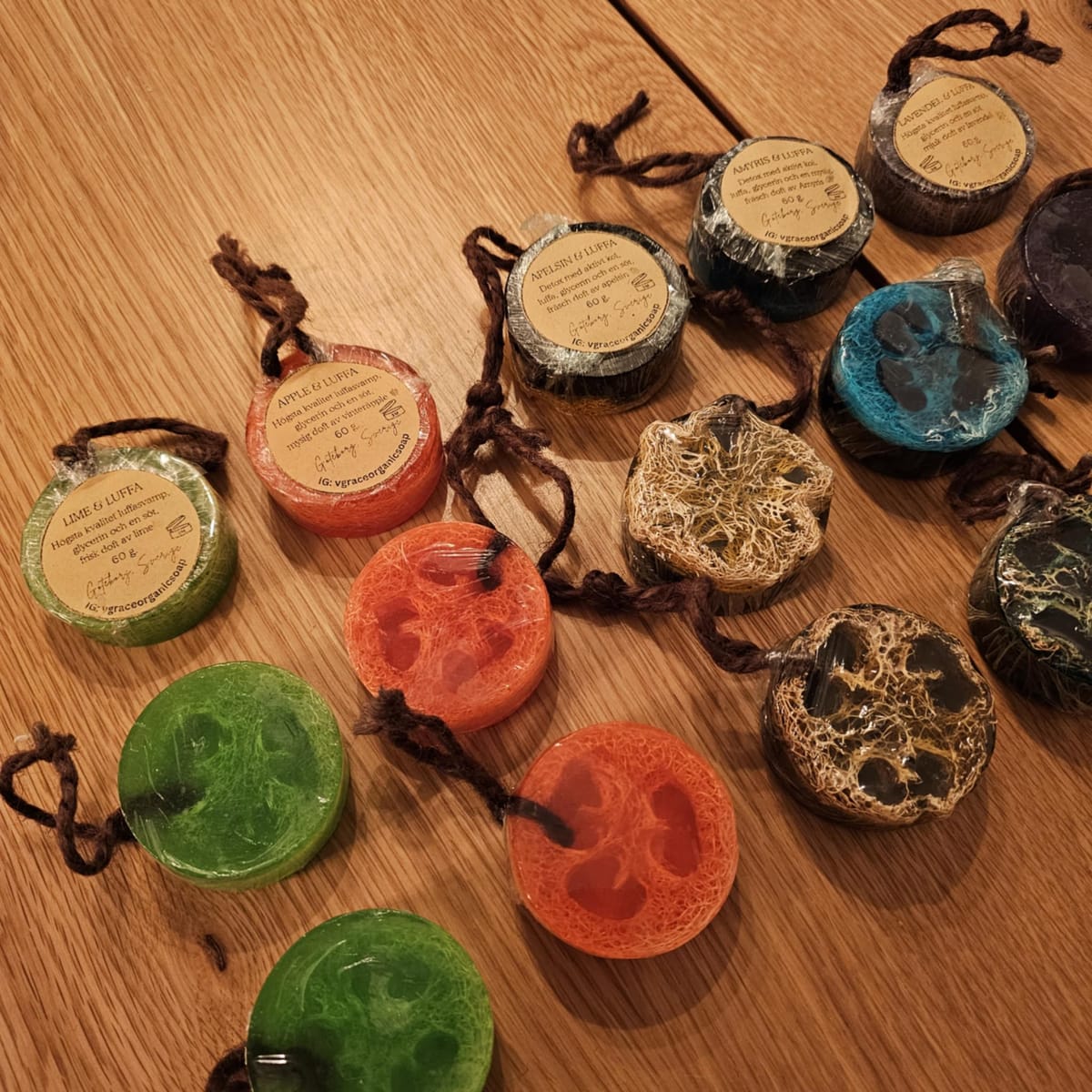 LOOFAH SOAP DETOX SERIES ✨,  Tvålhandgjord, Naturlig Kroppstvål