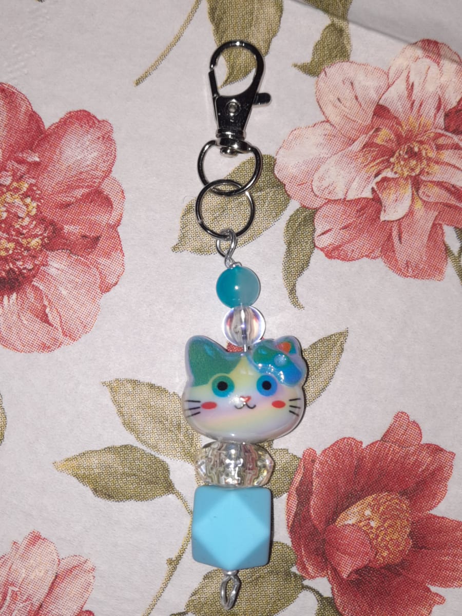 Nyckelring med karbinhake