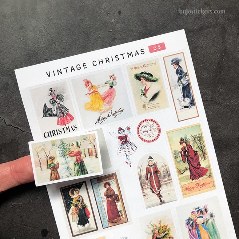 Stickers – Vintage Christmas 03