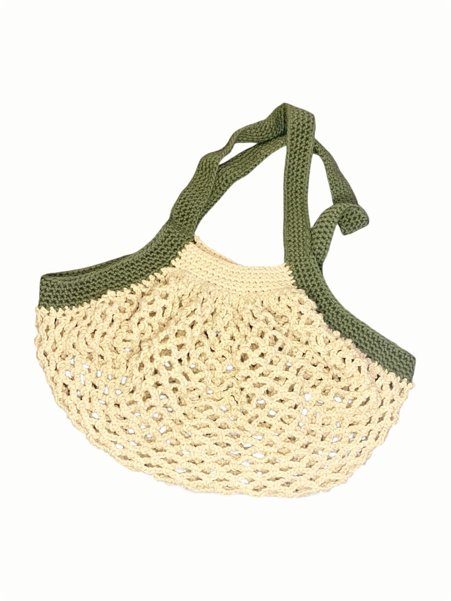 Virkad Market Bag – Naturlig & Rymlig