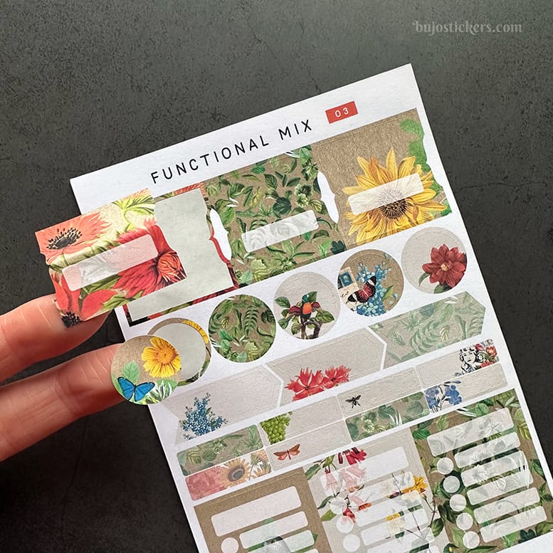 Stickers – Funktionell mix med tabbar, pilar, att göra-listor mm.