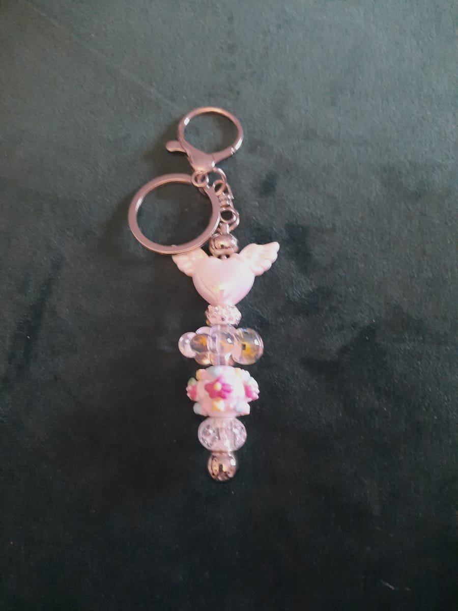 Väskaccessoar med nyckelring