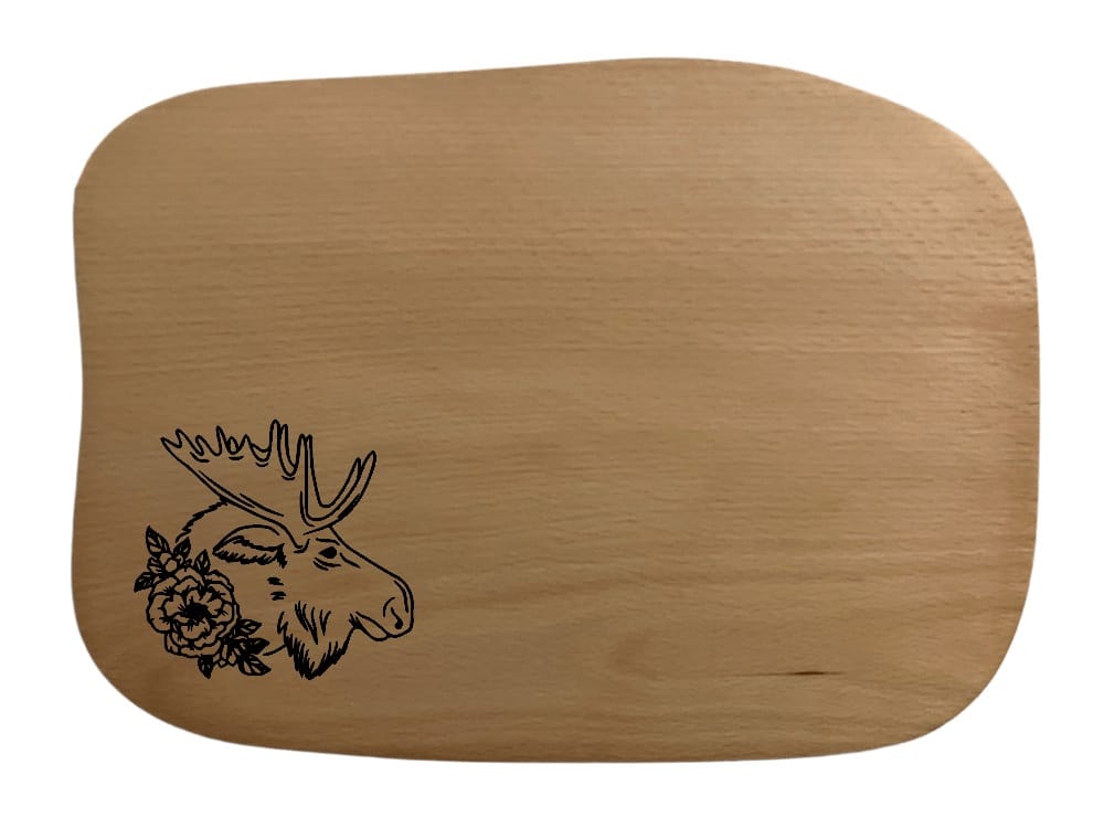 Skärbräda motiv Älg