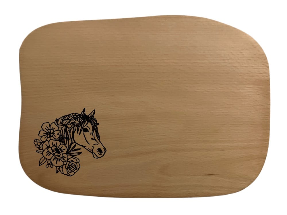 Skärbräda motiv Häst