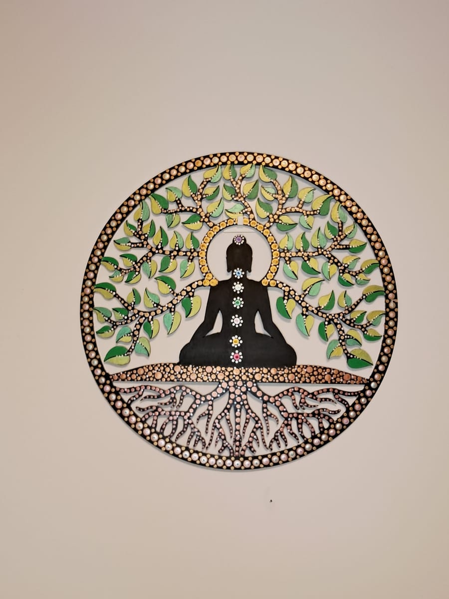 Meditativ Buddha
