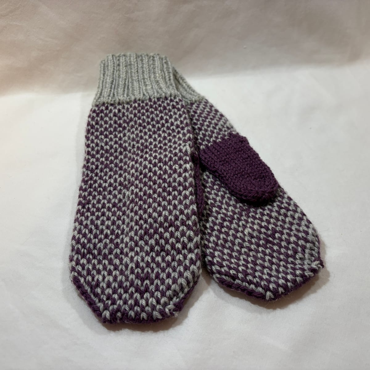 Tumvante i ull - lila