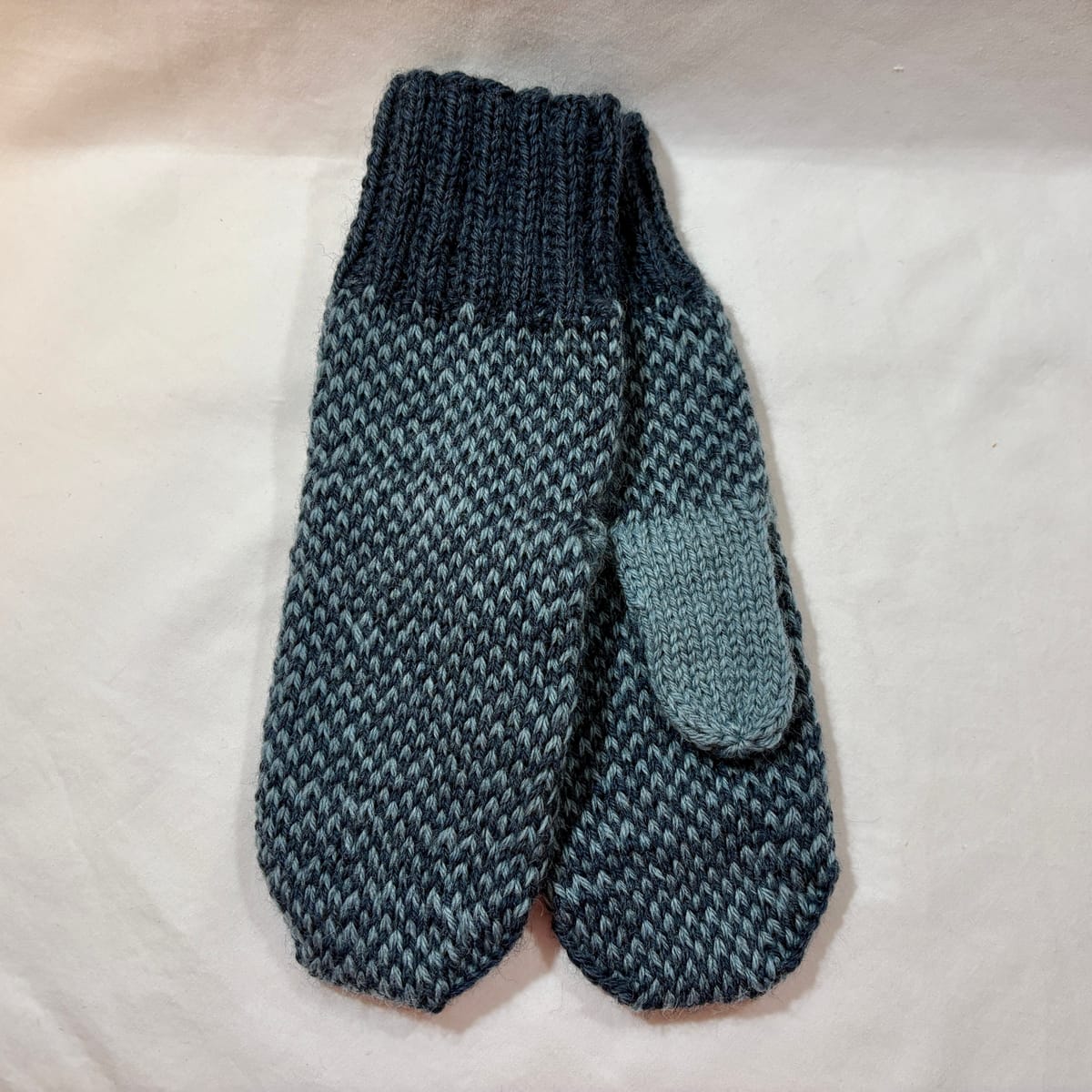 Tumvante i ull - blå