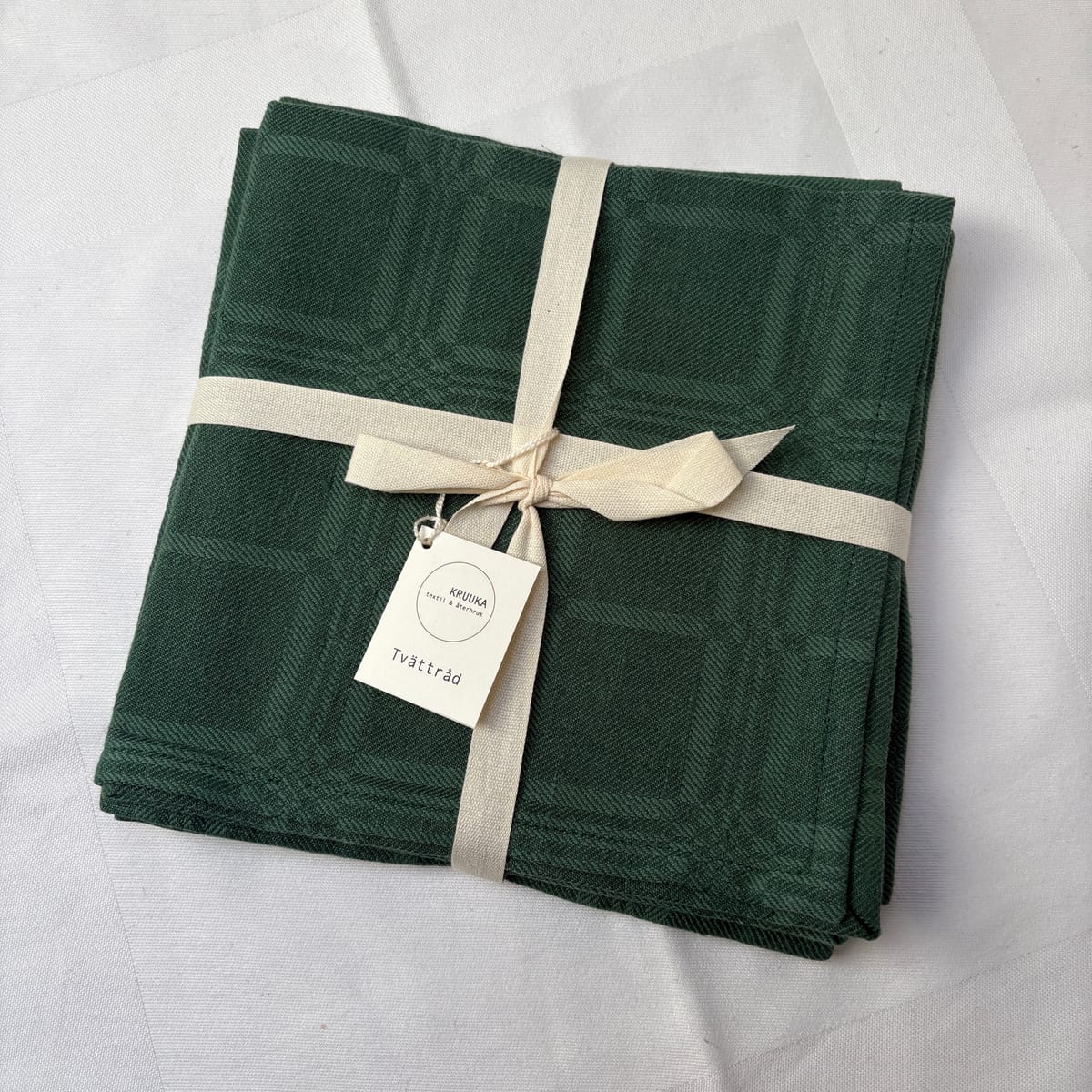 Tygservetter - bomull/lin