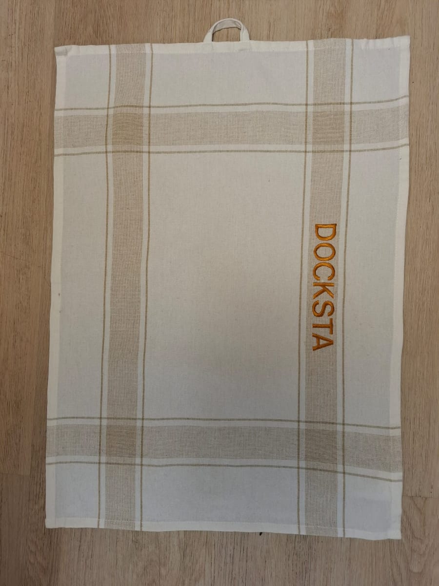 Kökshandduk, ljusbeige