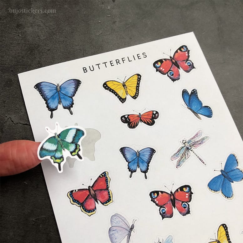 Stickers – Fjärilar