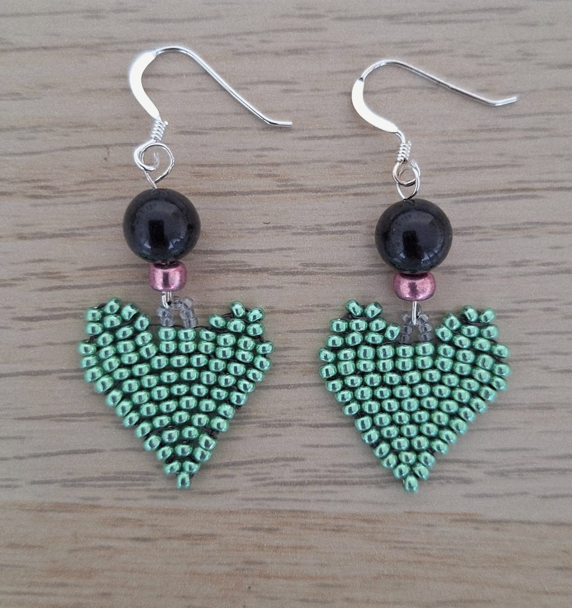 Örhängen med hjärtan