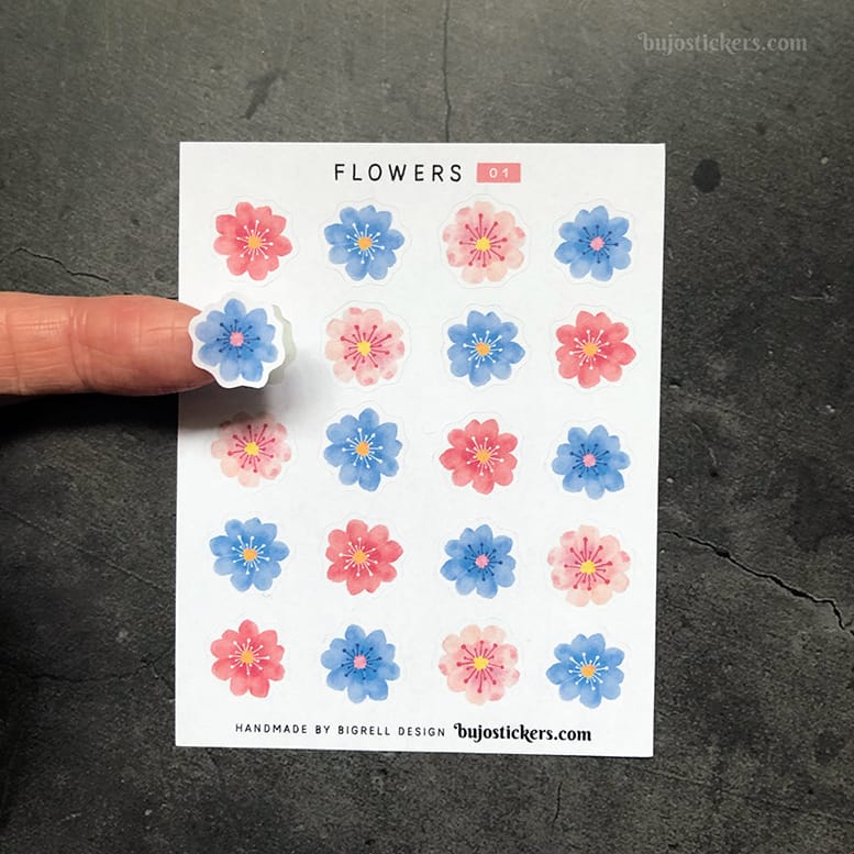 Stickers – Blommor