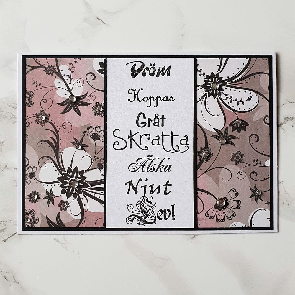 Kort med citat