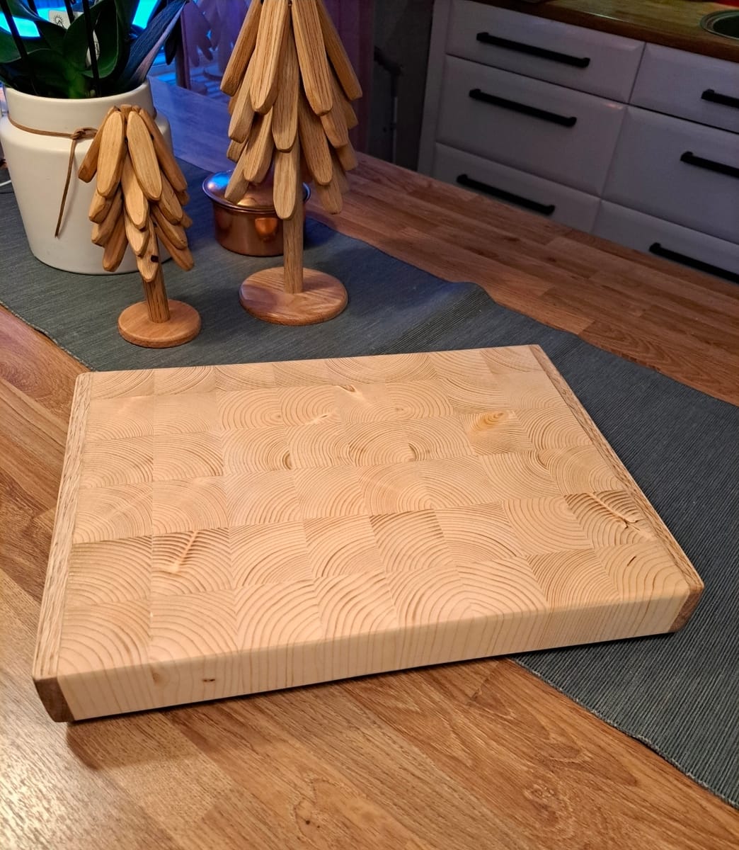 Skärbräda I ändträ