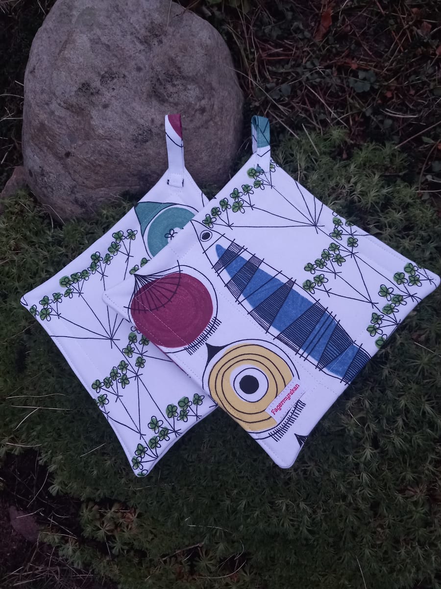 Grytlappar av Picknicktyg