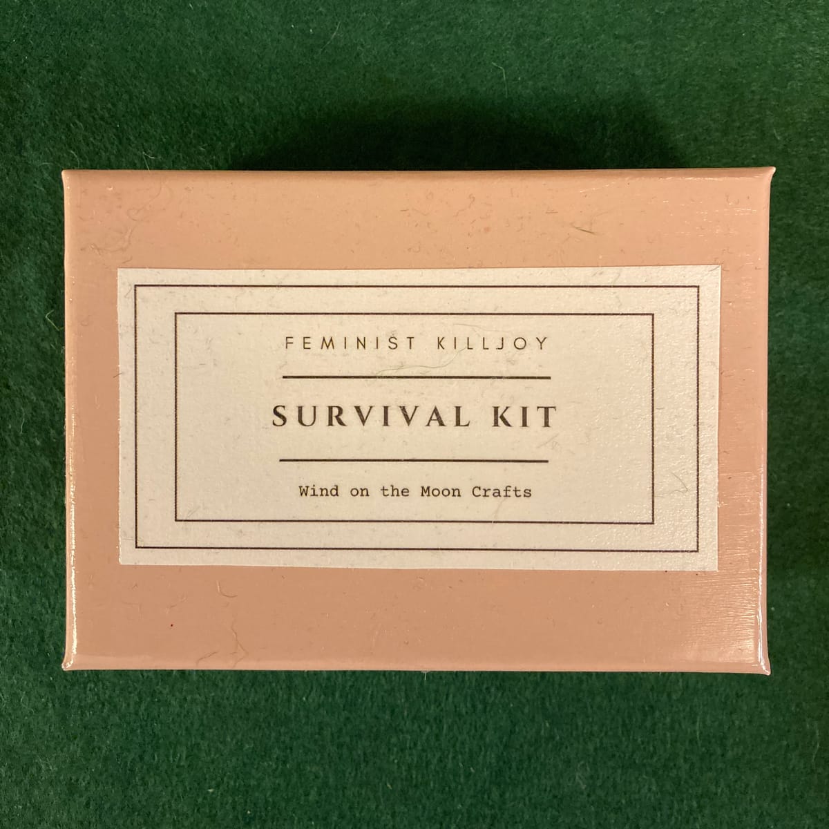 Feminist killjoy survival kit / presentask / studentpresent