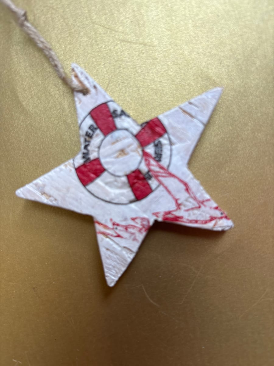 Handgjord stjärna – maritim känsla ⚓