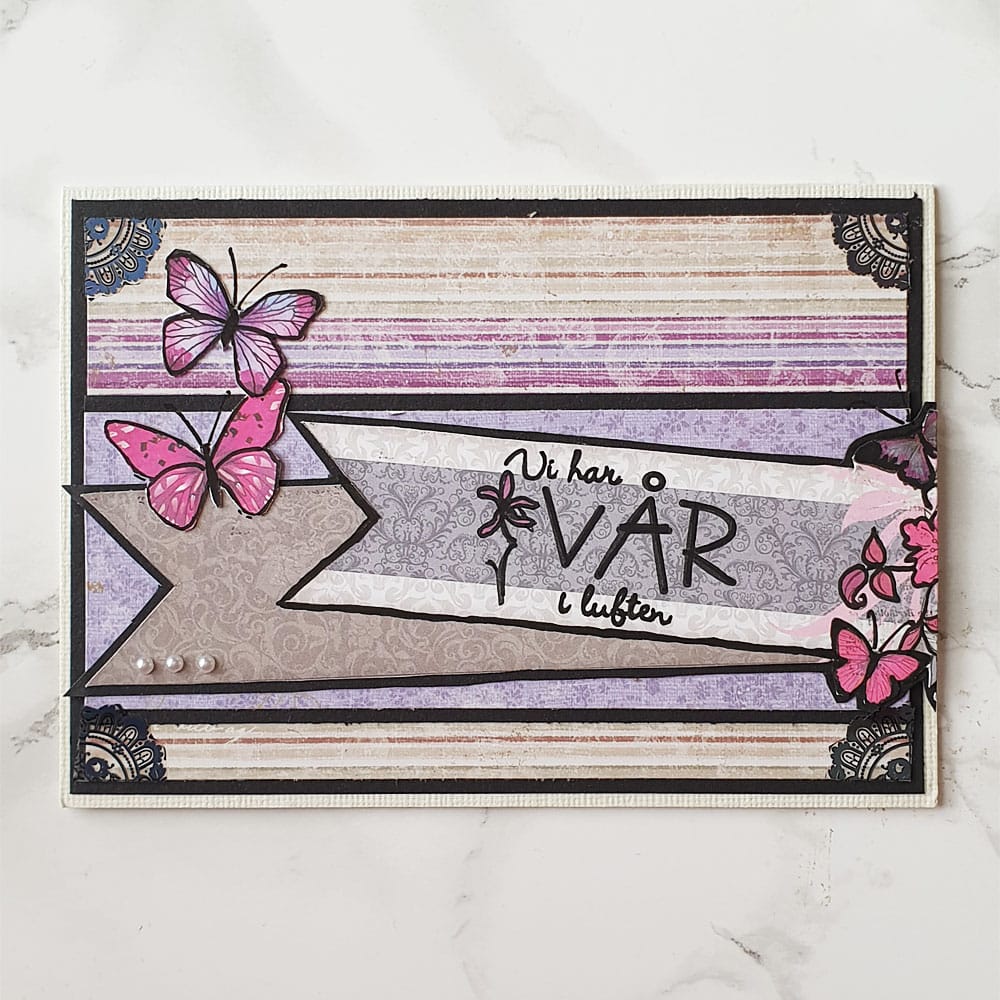 Kort med vårhälsning