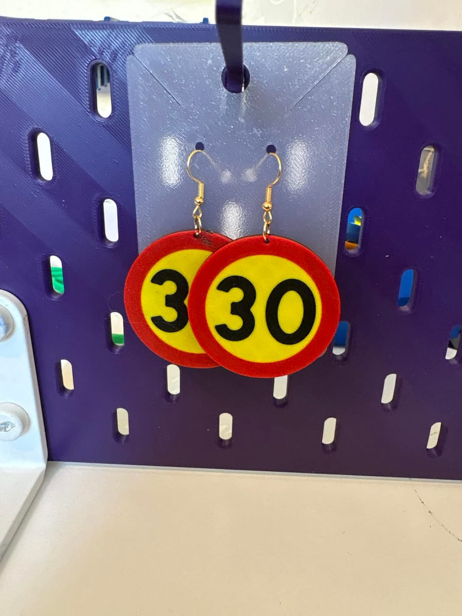 Örhänge "30"