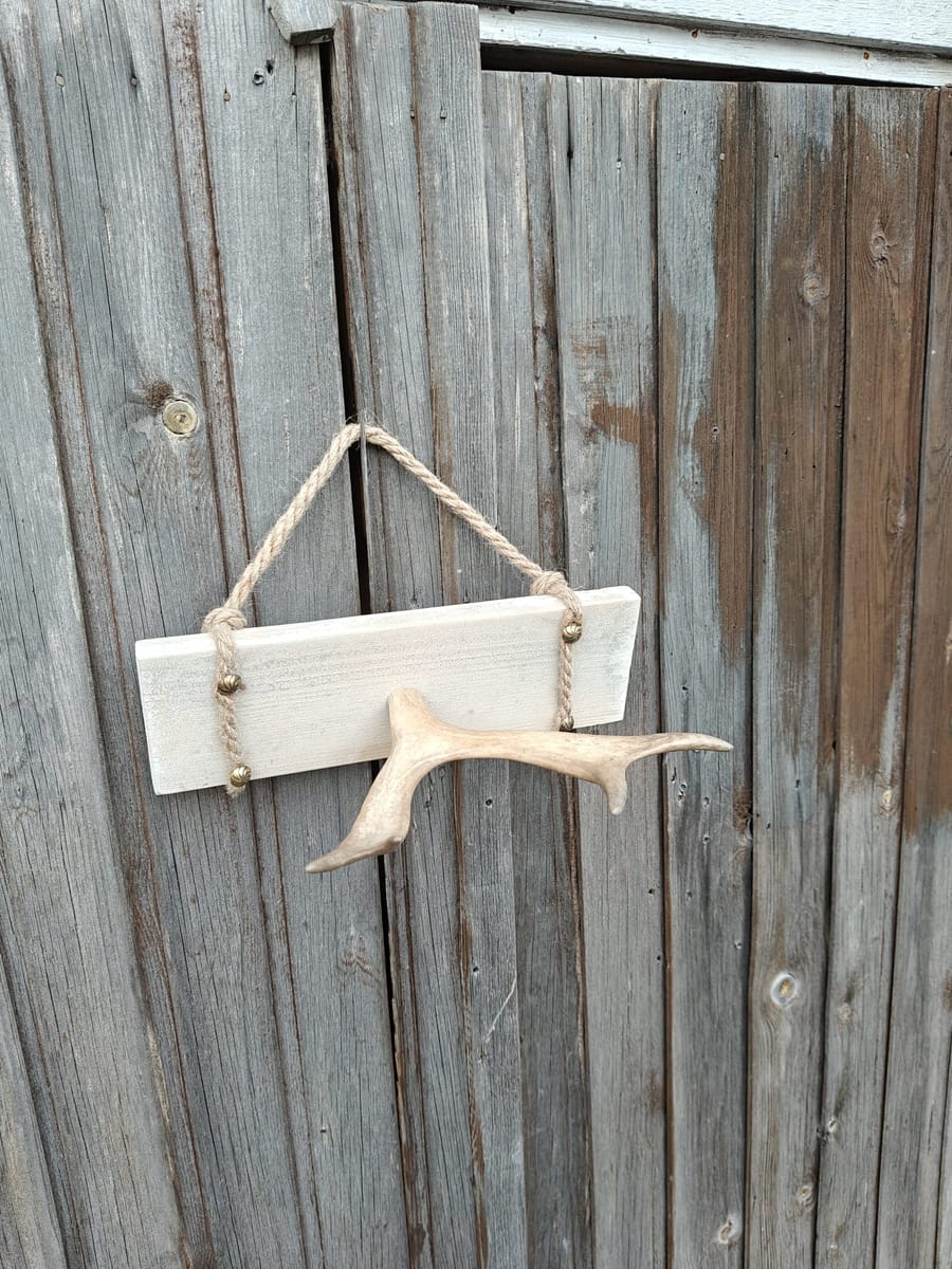 renhorns hängare äkta horn