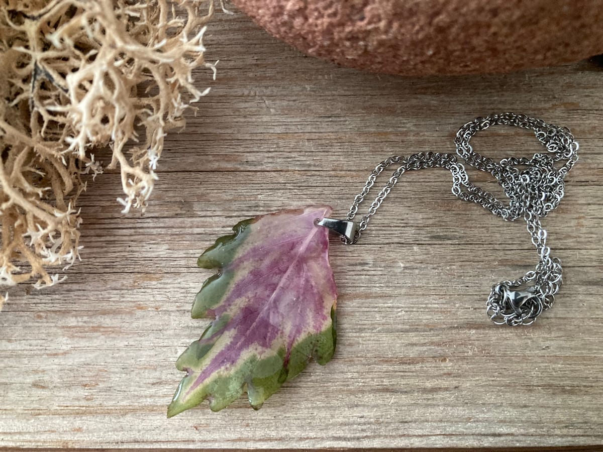 Halsband PALETTBLAD 2